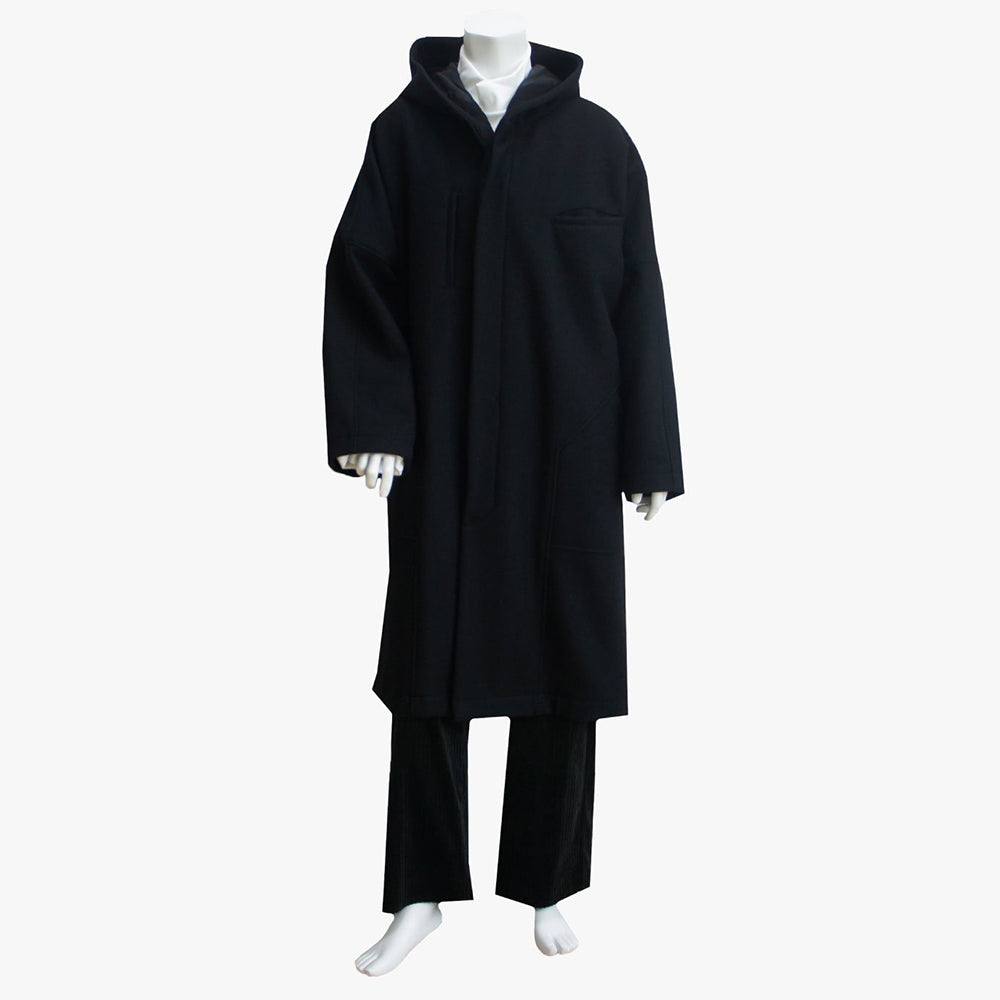 22AW HOODIE COAT (black)