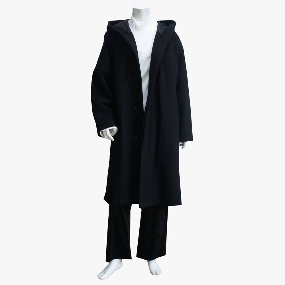 22AW HOODIE COAT (black)