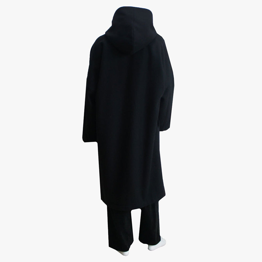 22AW HOODIE COAT (black)