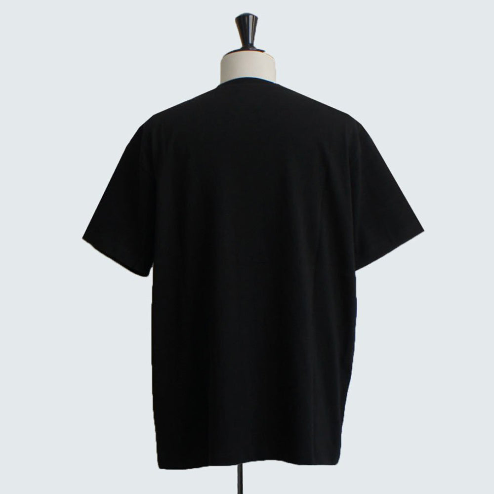 22SS CONCEPT T-SHIRTS FRONT EMB. (BLACK/BLACK)