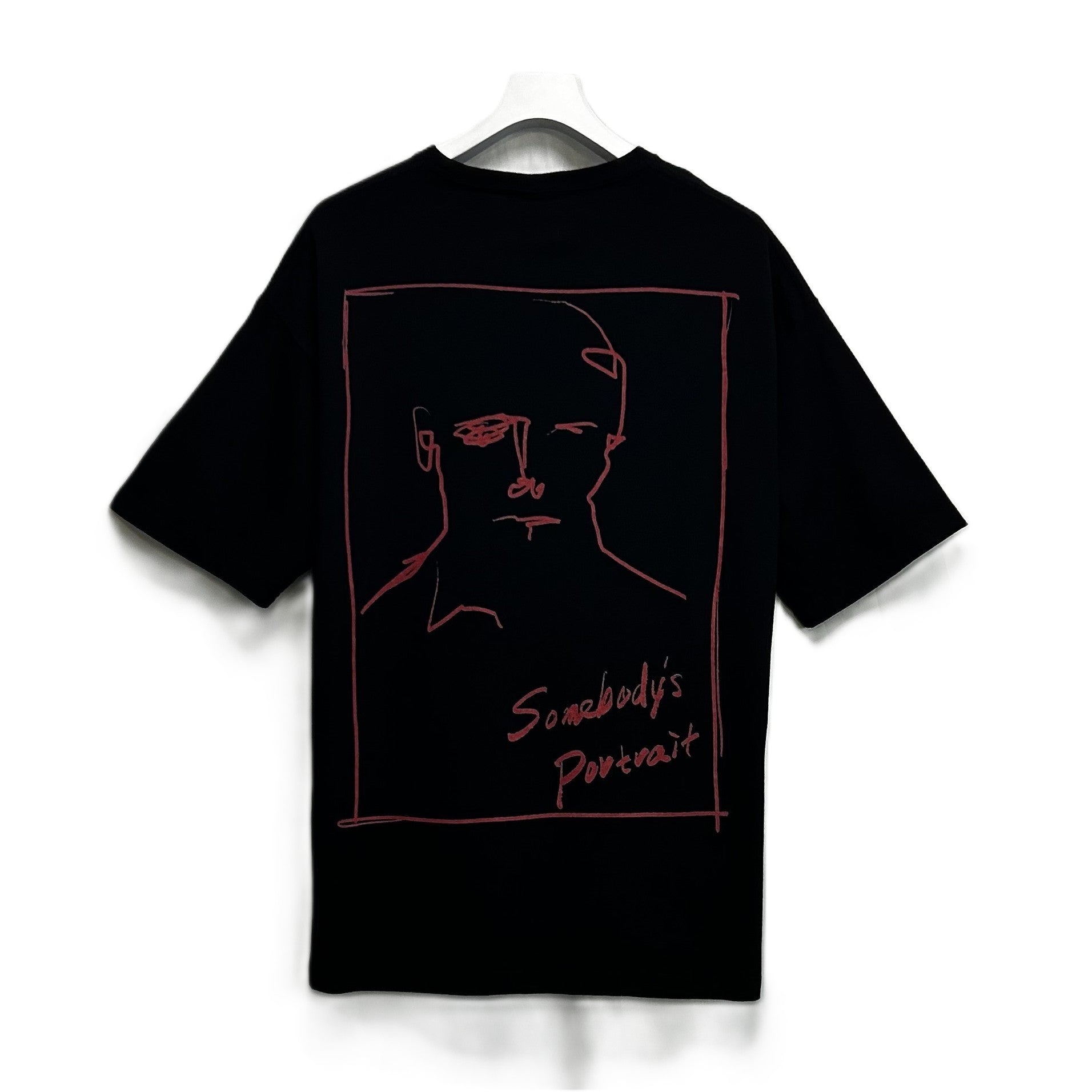 26SS LINE FACE T-SHIRTS (WHITE)