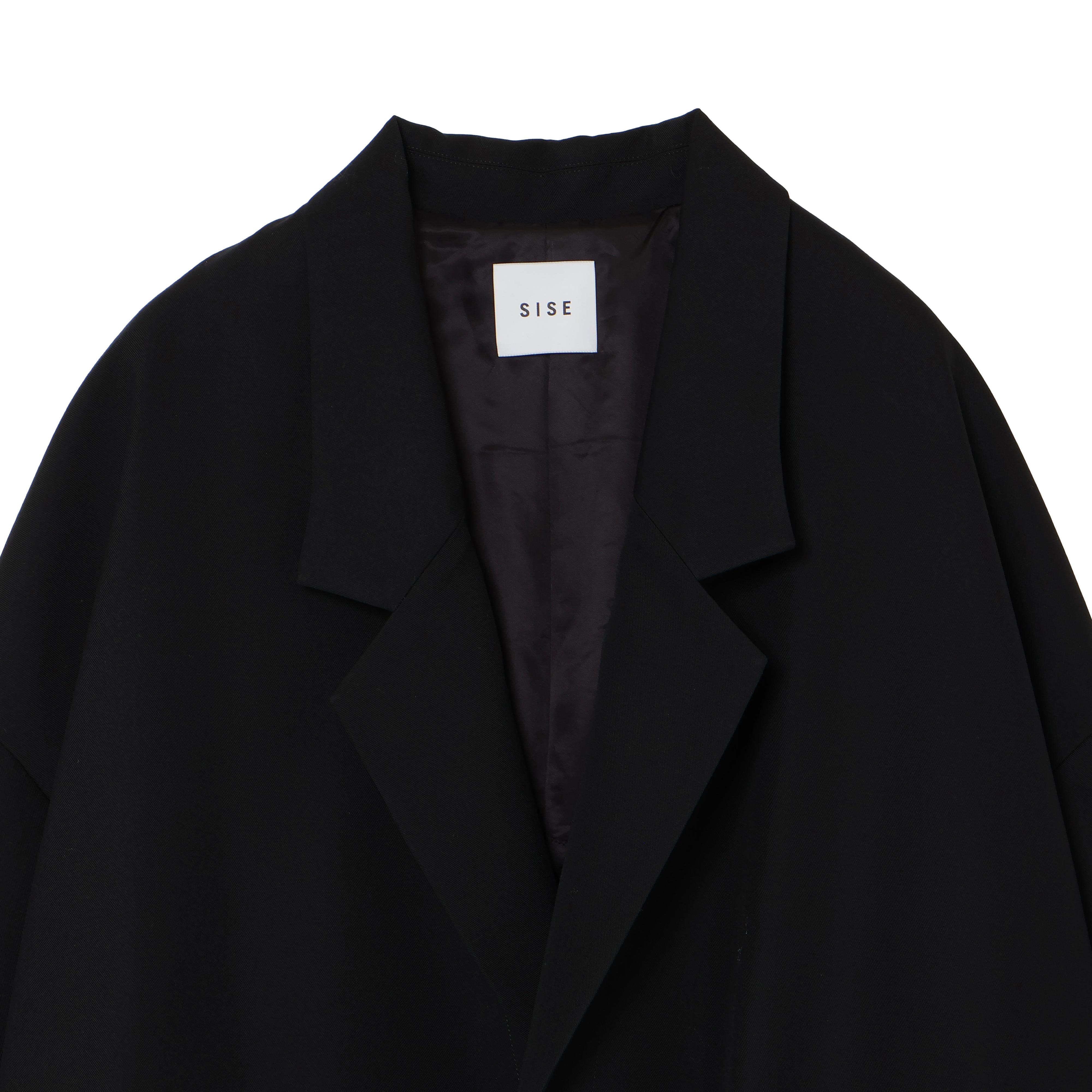 26SS OVER LONG JACKET (BLACK)