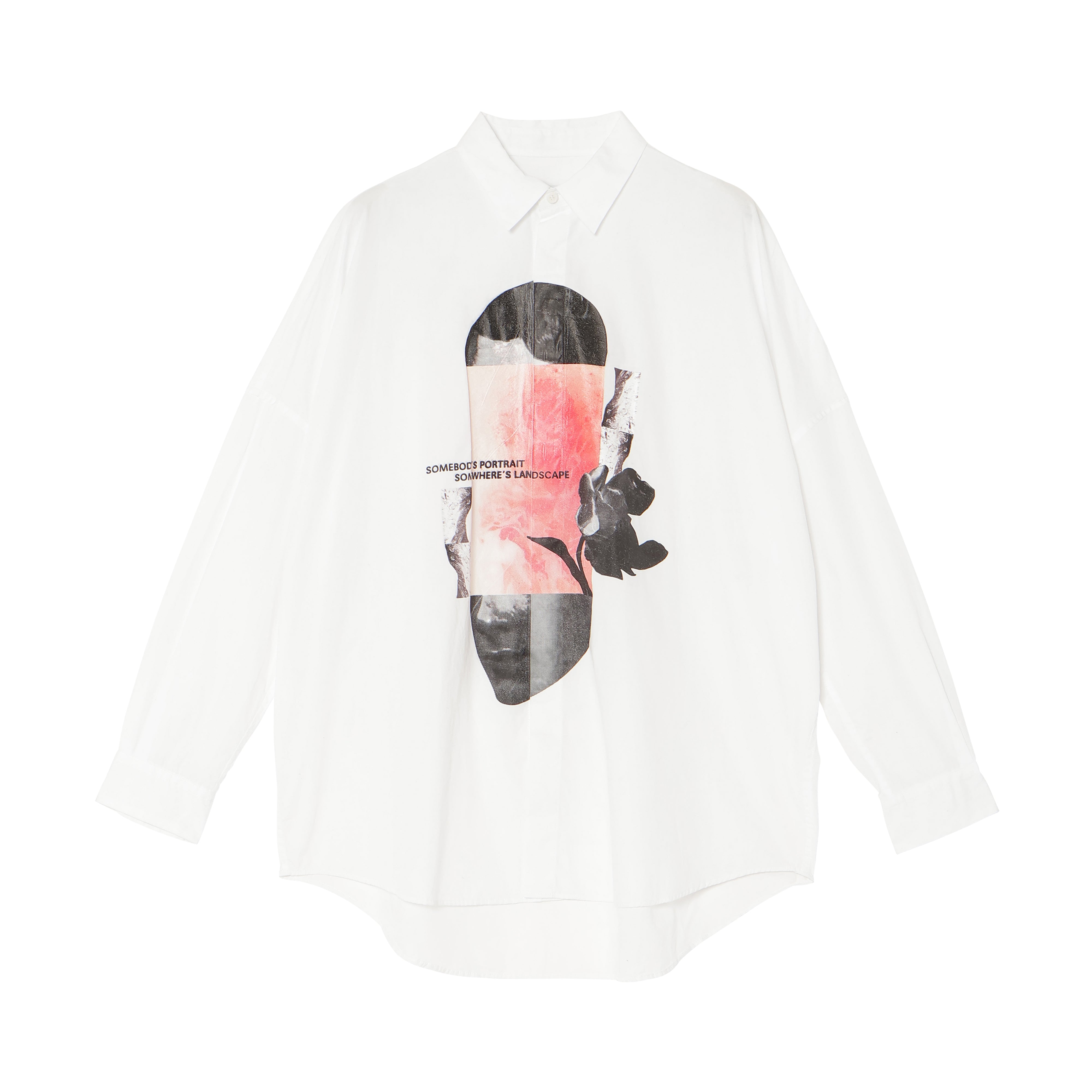 26SS PRINT BALLOON SHIRTS (WHITE)