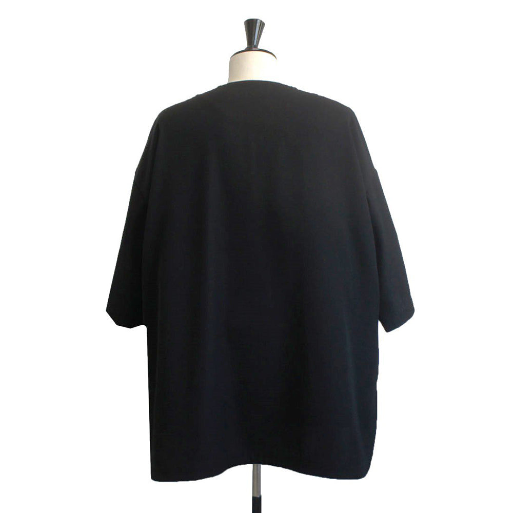 2023 AW PULLOVER ZIP SHIRTS (black)