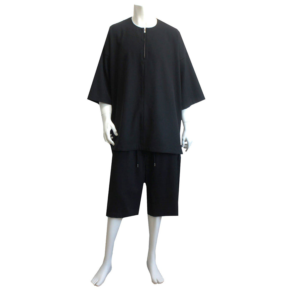 2023 AW PULLOVER ZIP SHIRTS (black)