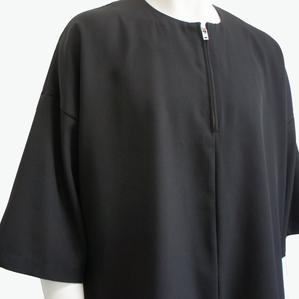2023 AW PULLOVER ZIP SHIRTS (black)