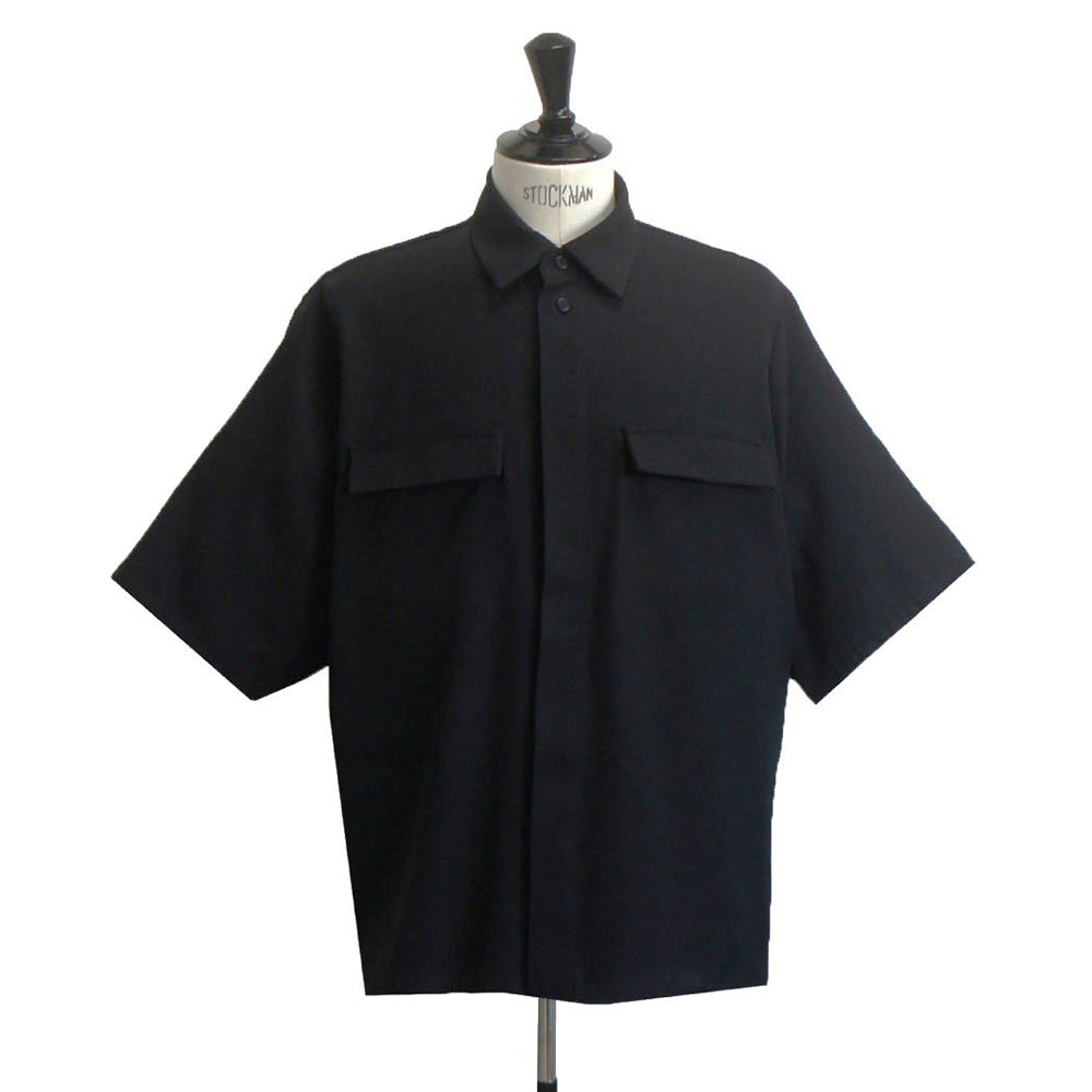 2023 AW HARFSLEEVES SHIRTS(black)