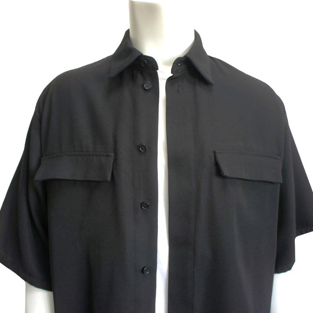 2023 AW HARFSLEEVES SHIRTS(black)