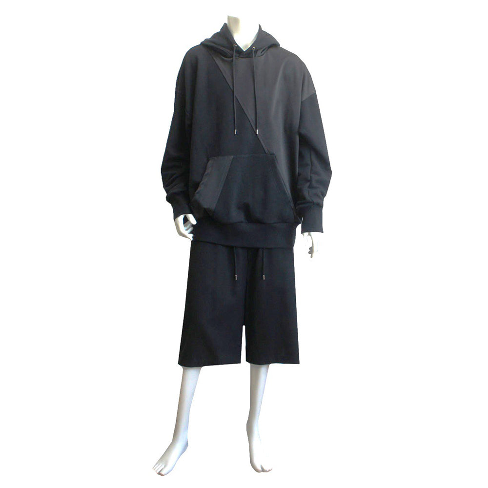 2023 AW HOODIE SWITCHING SWEAT (black)