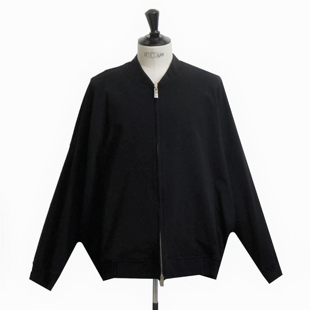 24SS HARDWOOL_BALLOON BLOUSON (black)