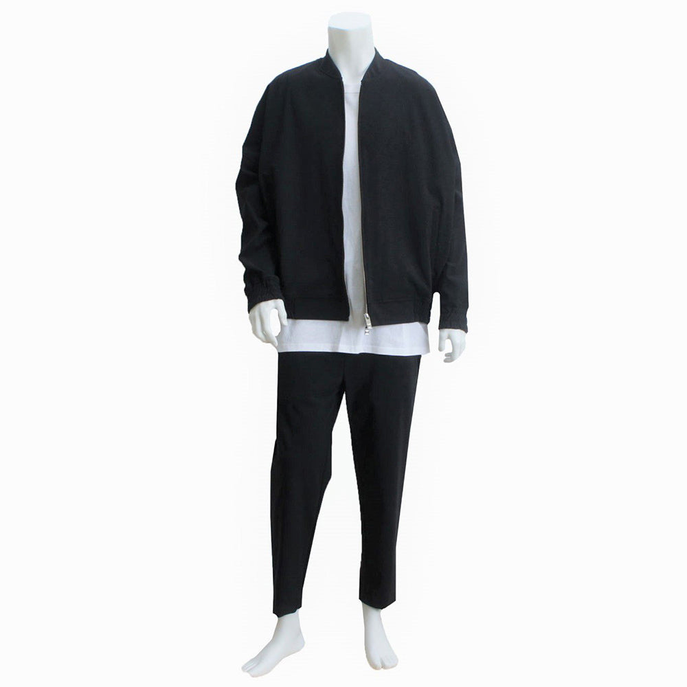 24SS HARDWOOL_BALLOON BLOUSON (black)