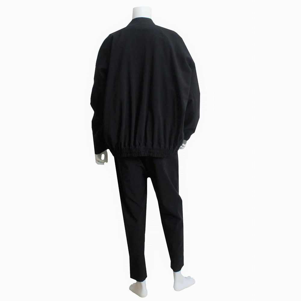 24SS HARDWOOL_BALLOON BLOUSON (black)