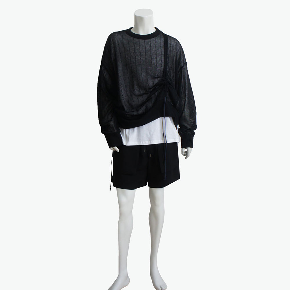 23SS CREWNECK KNIT (black)