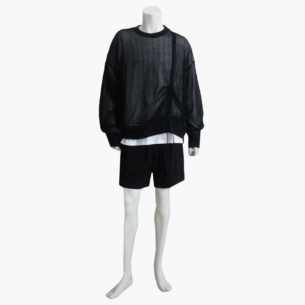 23SS CREWNECK KNIT (black)