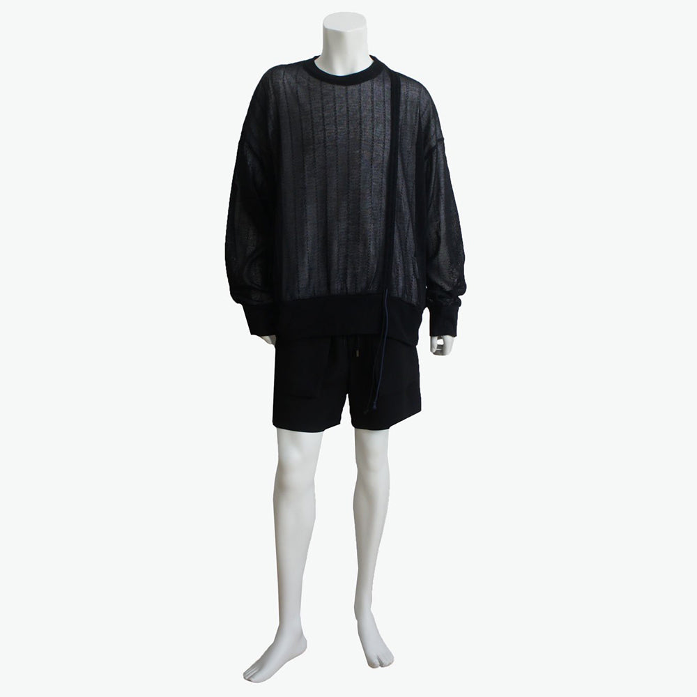 23SS CREWNECK KNIT (black)