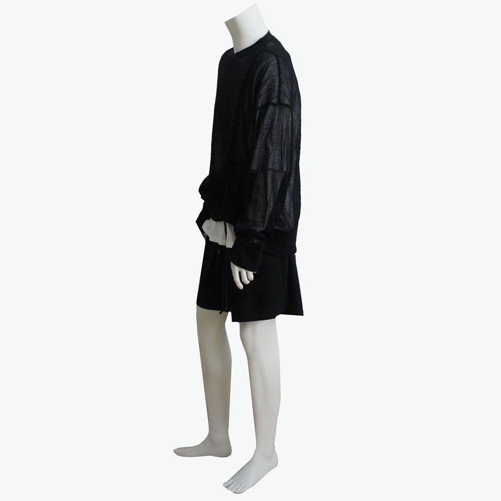 23SS CREWNECK KNIT (black)