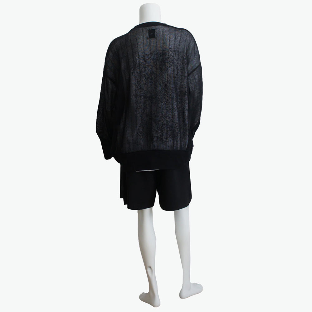 23SS CREWNECK KNIT (black)