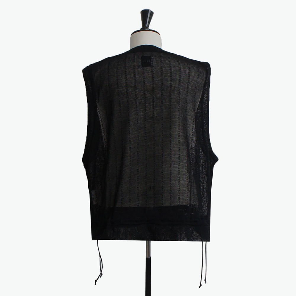 23SS VEST KNIT (BLACK)