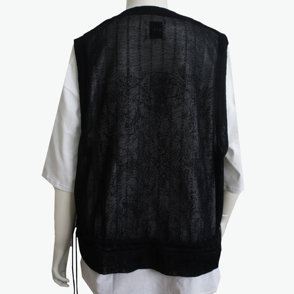 23SS VEST KNIT (BLACK)