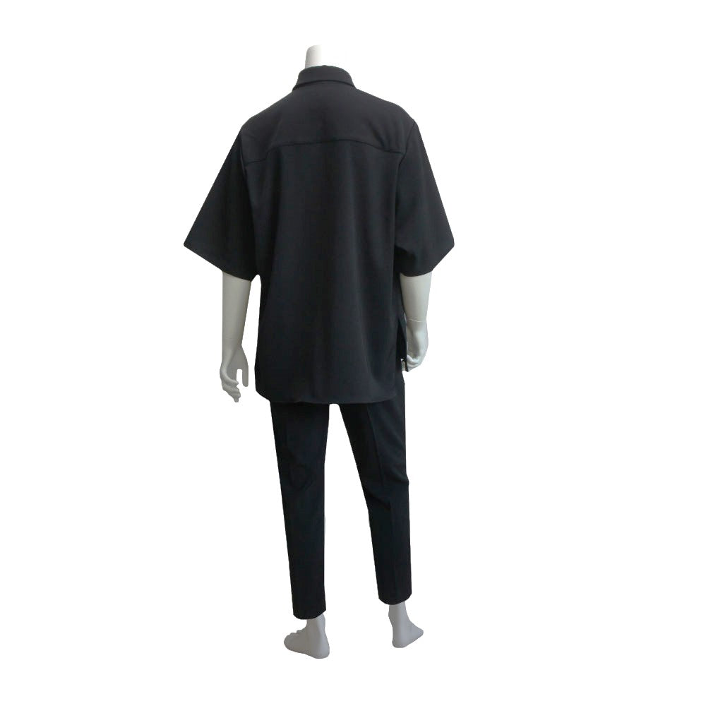 25SS TWILL W_POCKET WHIRTS (TWILL TWIMY)BLACK