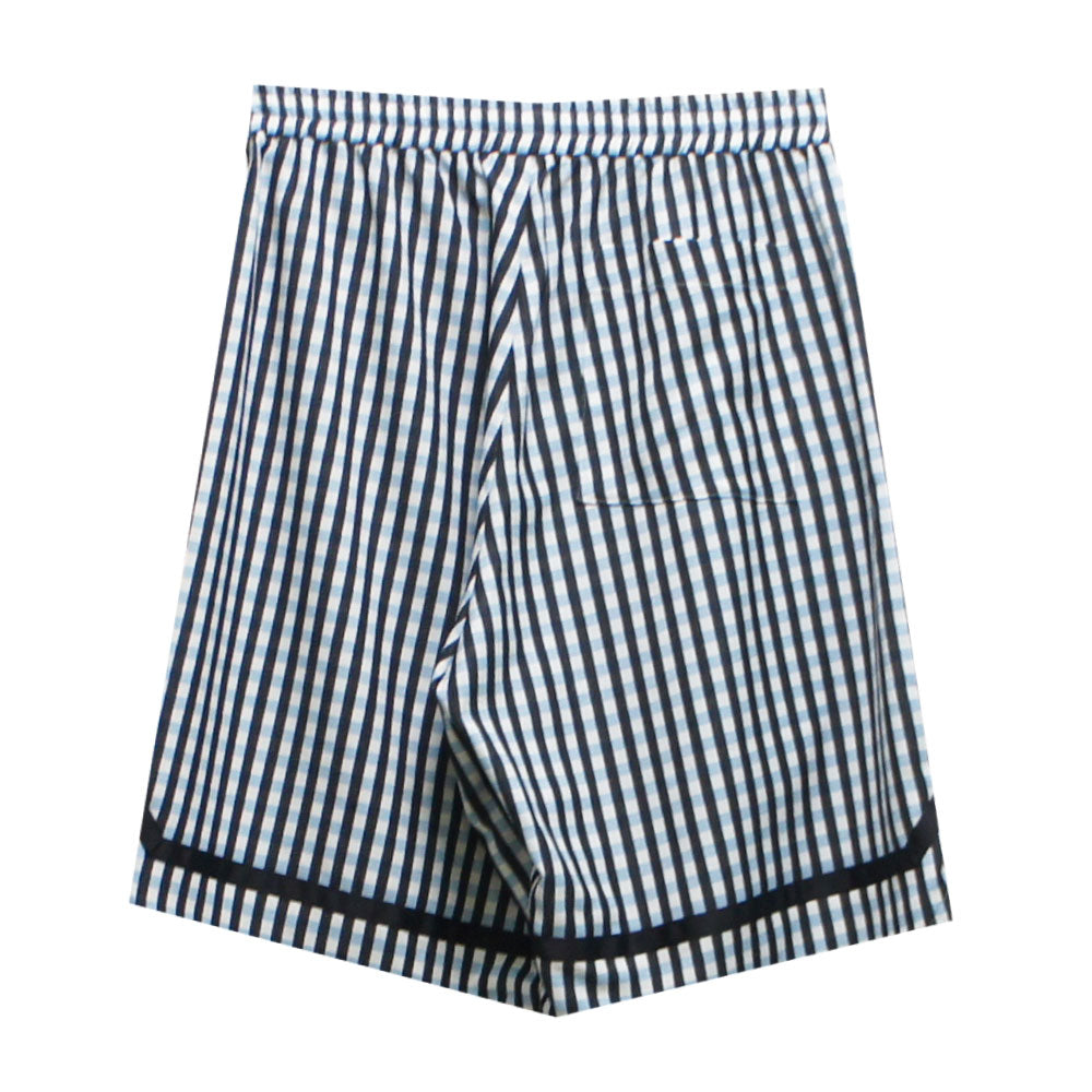 24SS STRIPE HARF PANTS(BLUE STRIPE)