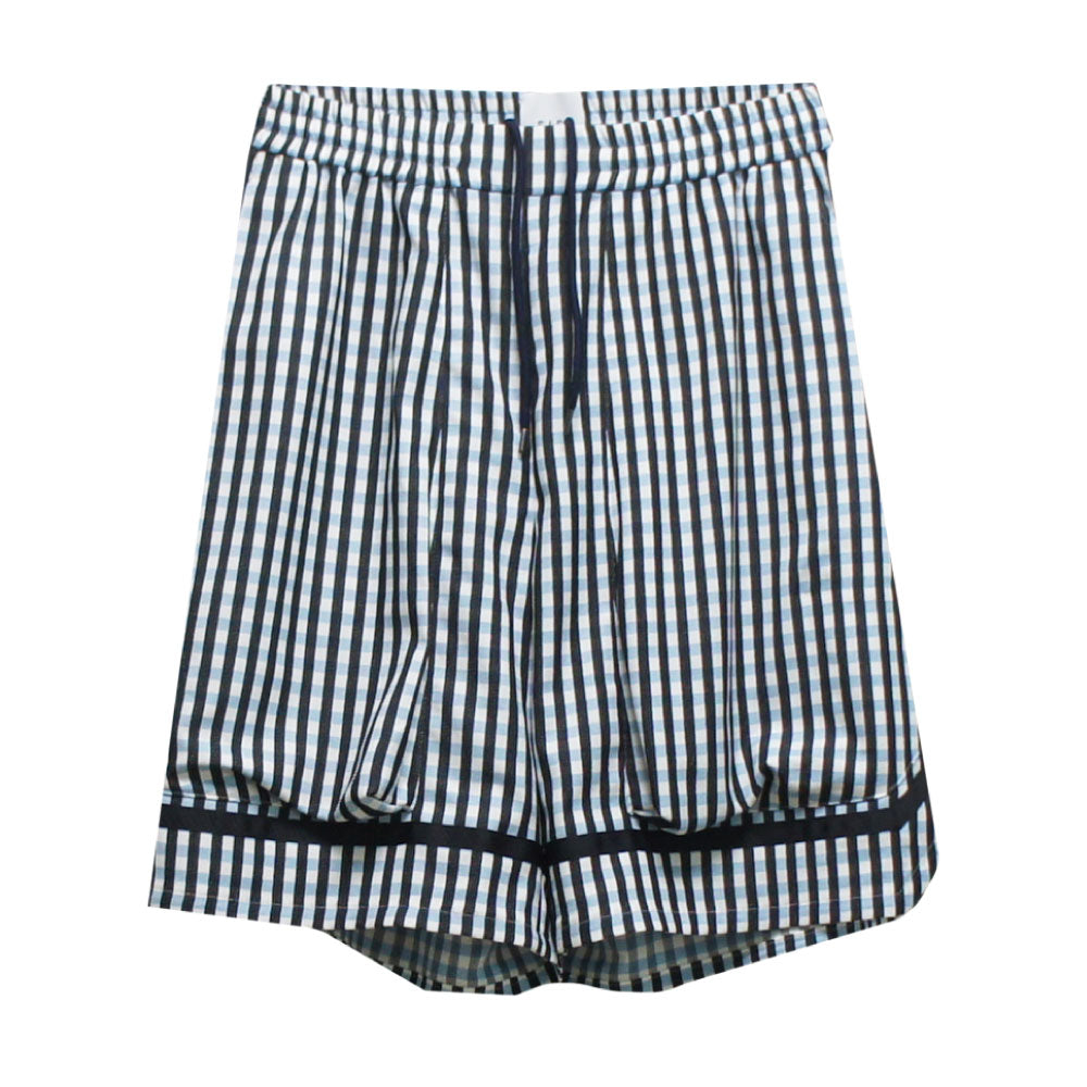 24SS STRIPE HARF PANTS(BLUE STRIPE)