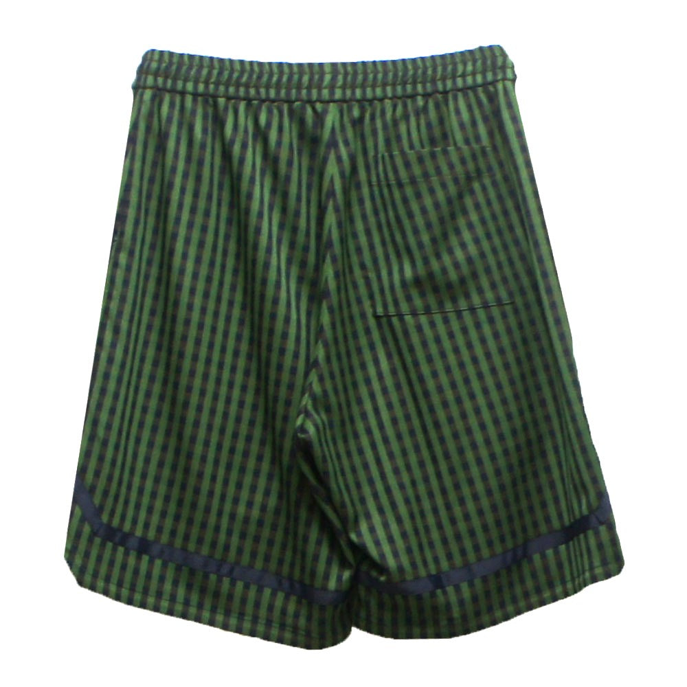24SS STRIPE HARF PANTS(GREEN STRIPE)