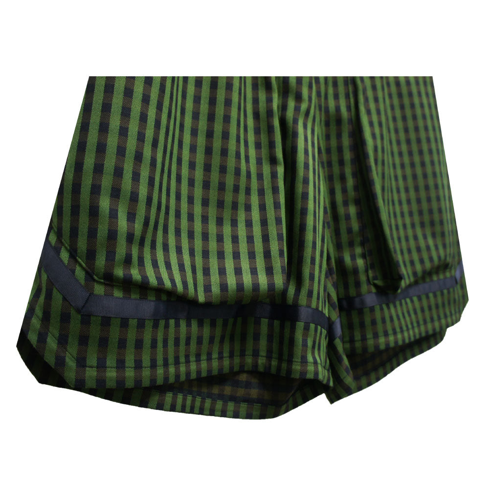 24SS STRIPE HARF PANTS(GREEN STRIPE)