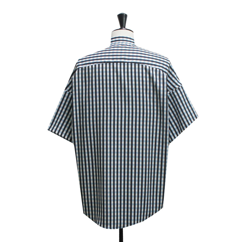 2024SS BIG POCKET STRIPE SHIRTS(BLUE)