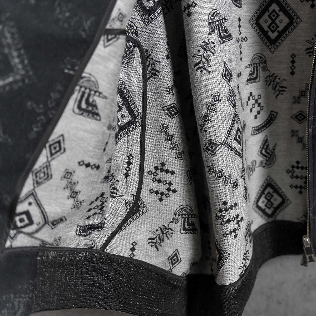 22AW BALLOON BLOUSON (black)