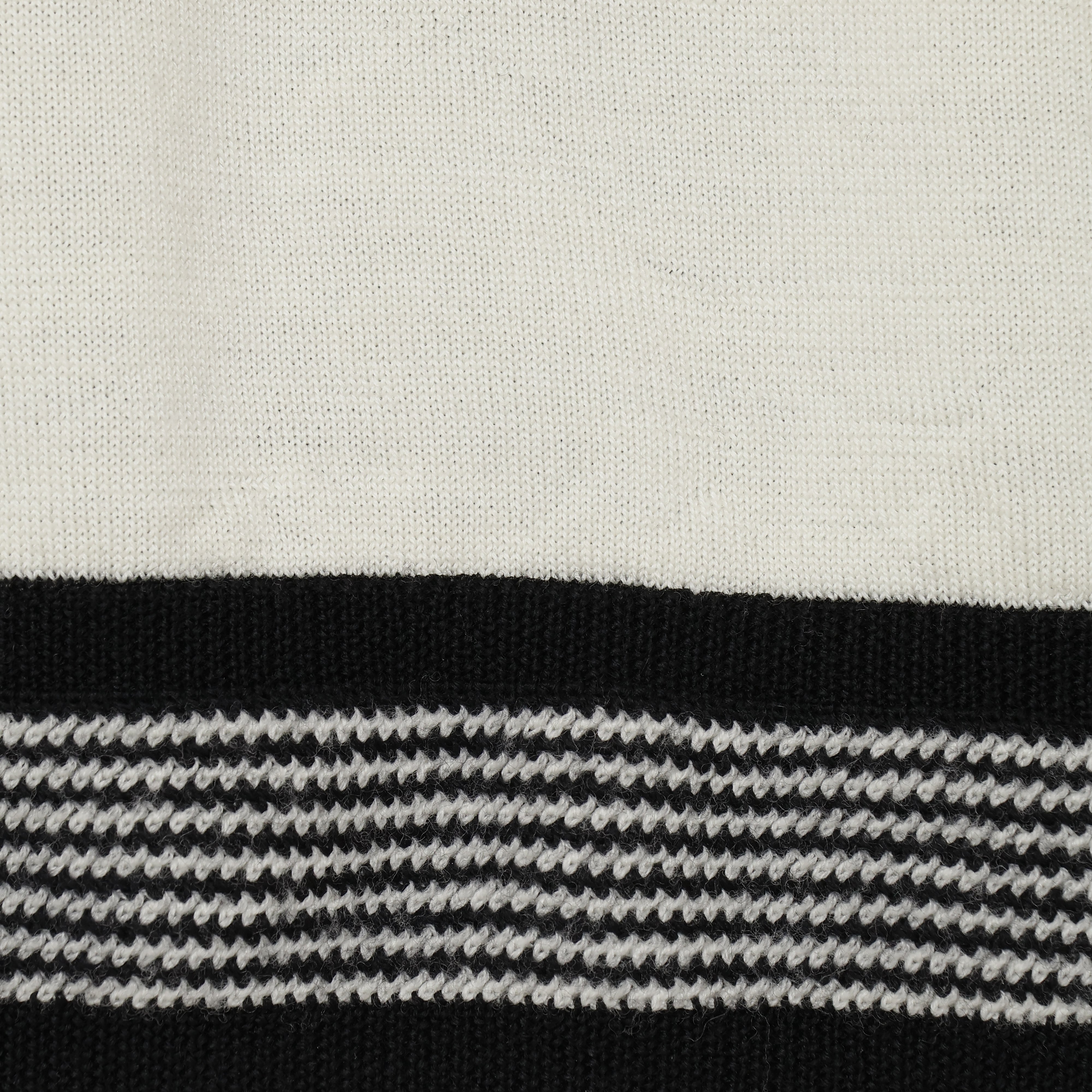 25AW BORDER KNIT (BLACK)