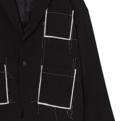 25AW STECHING JACKET (BLACK)