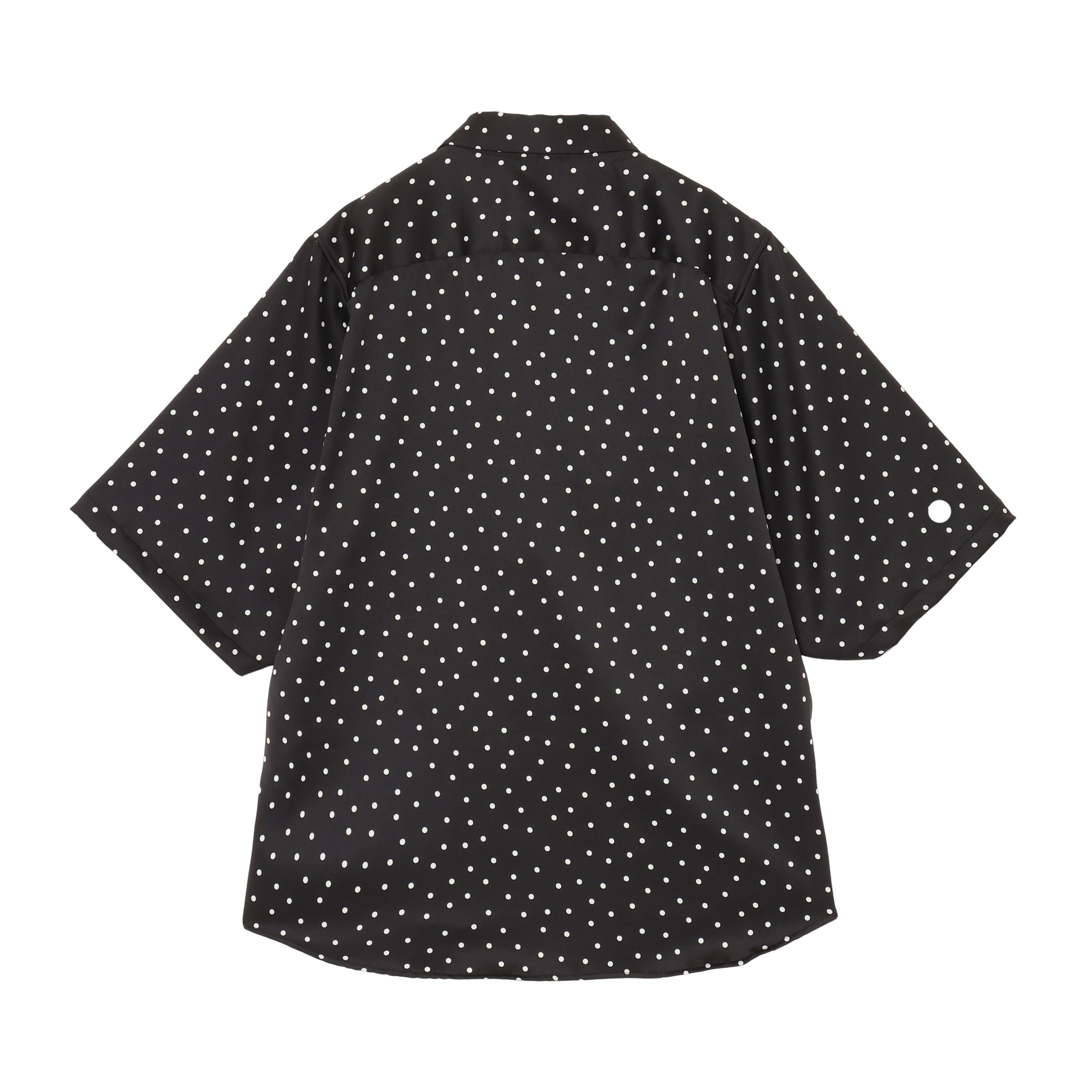 25SS DOTS BIG POCKET SHIRTS (BLACK)