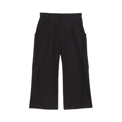 25AW WIDE COTTON PANTS (BLACK)