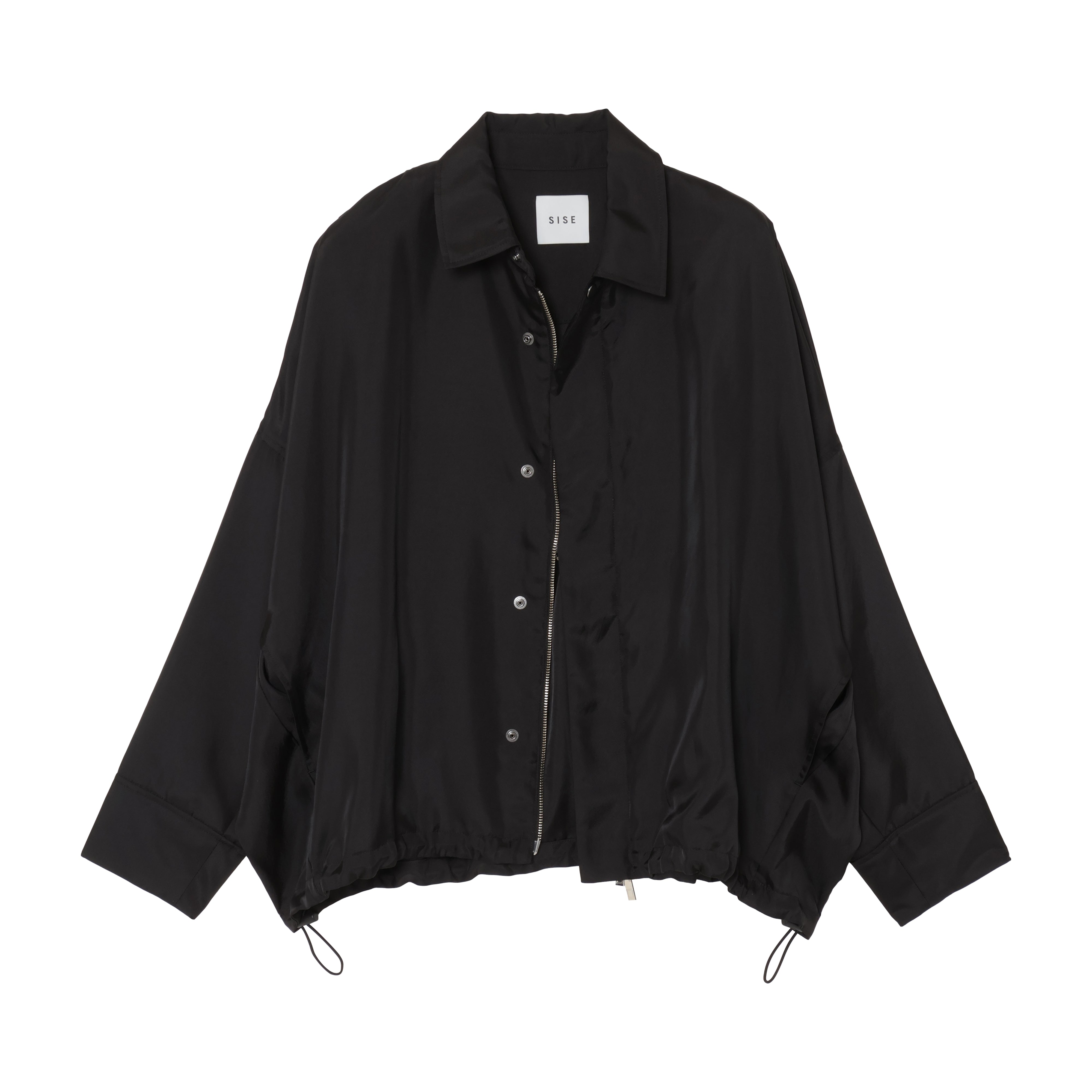 25SS BALLOON GATHER BLOUSON (BLACK)