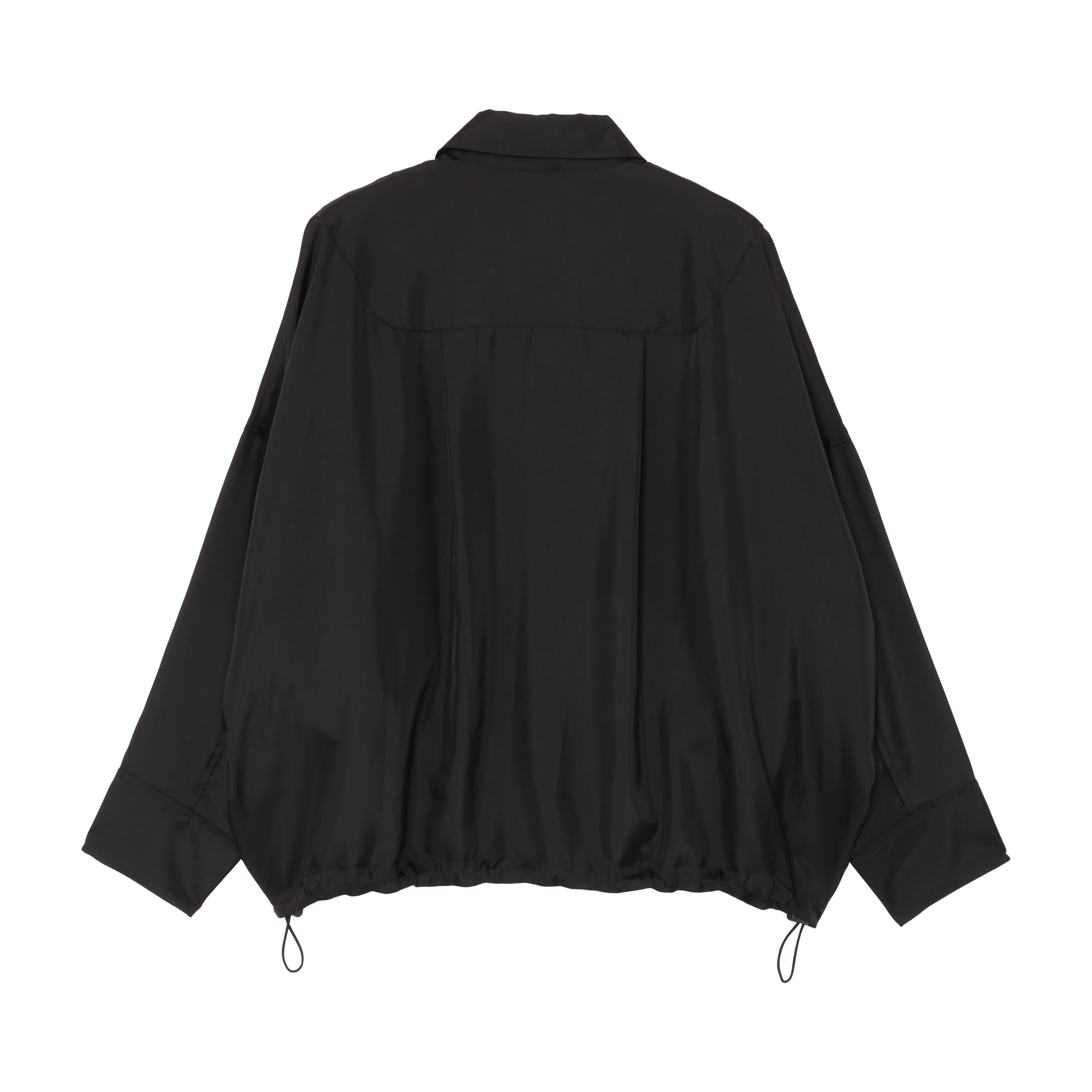 25SS BALLOON GATHER BLOUSON (BLACK)