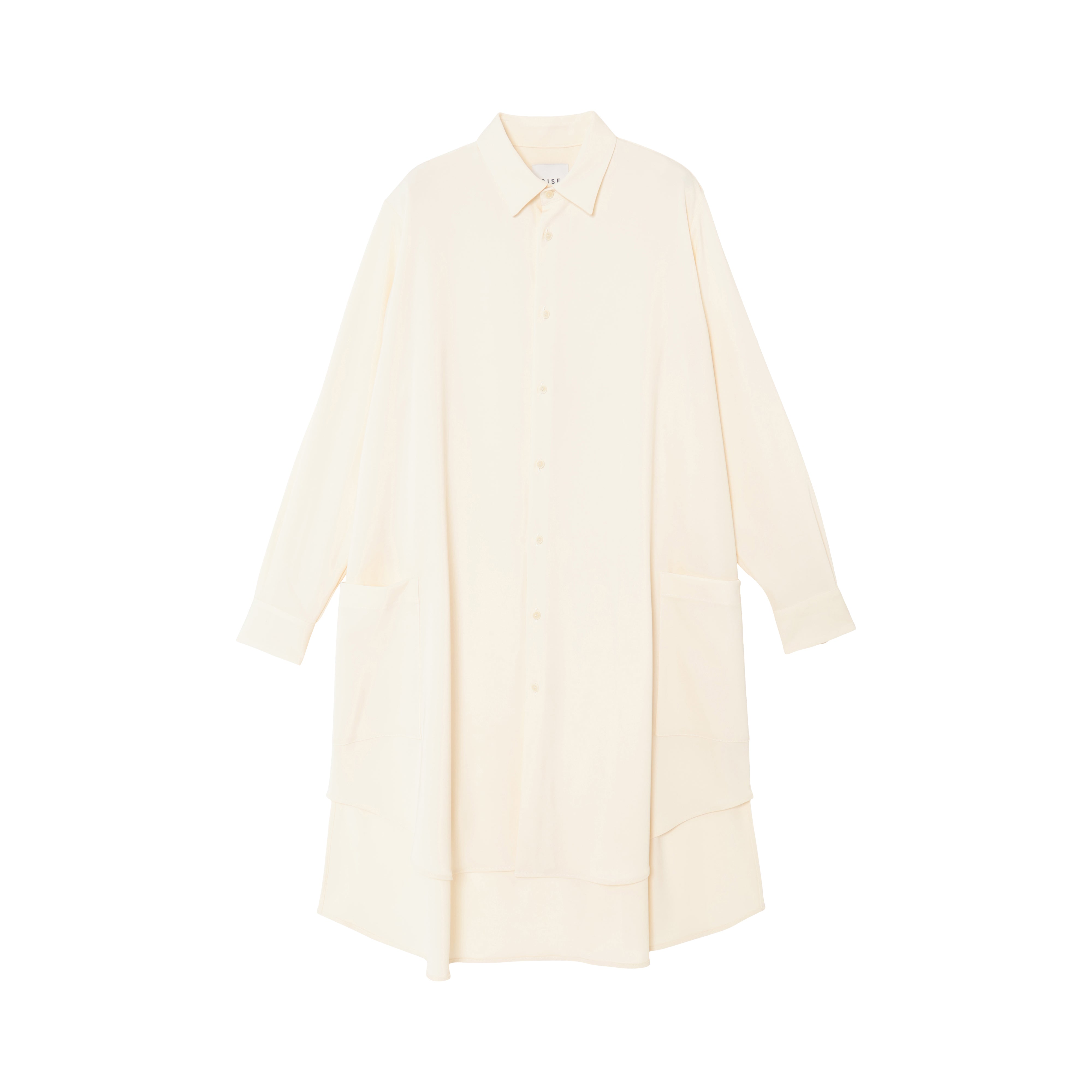 LONG SHIRTS (TWILL TWIMY) WHITE