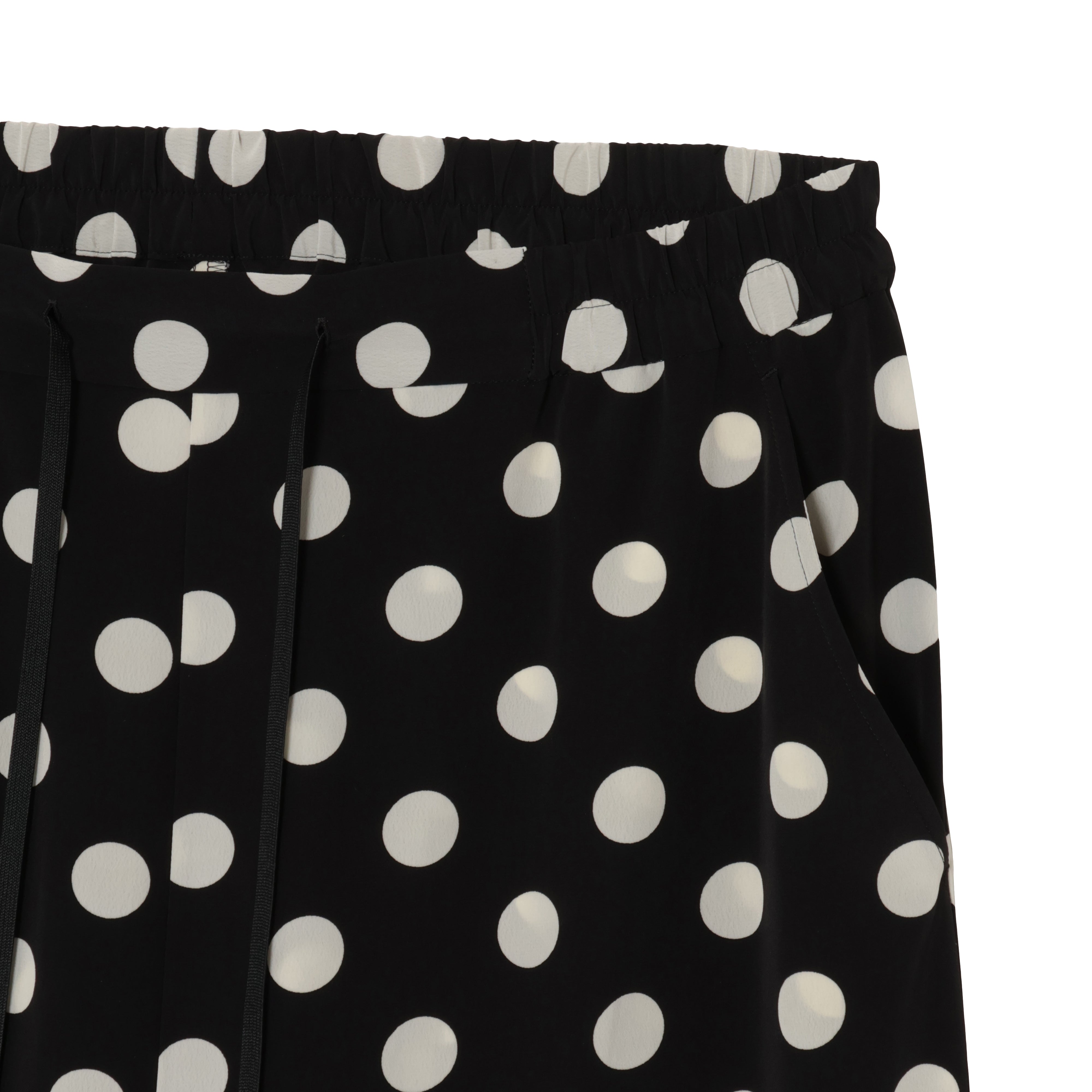25SS DOTS CORD EASY PANTS (BLACK)