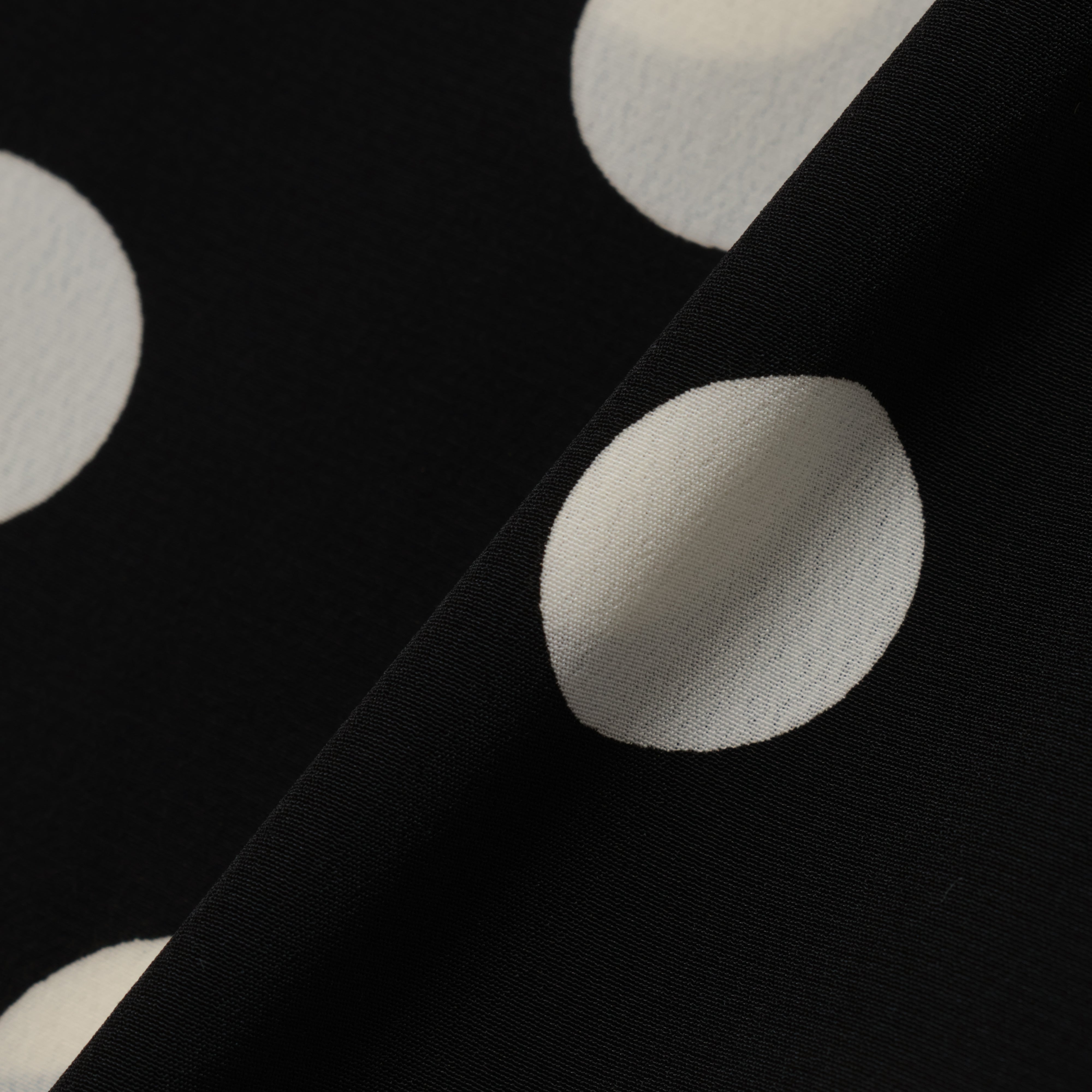 25SS DOTS CORD EASY PANTS (BLACK)