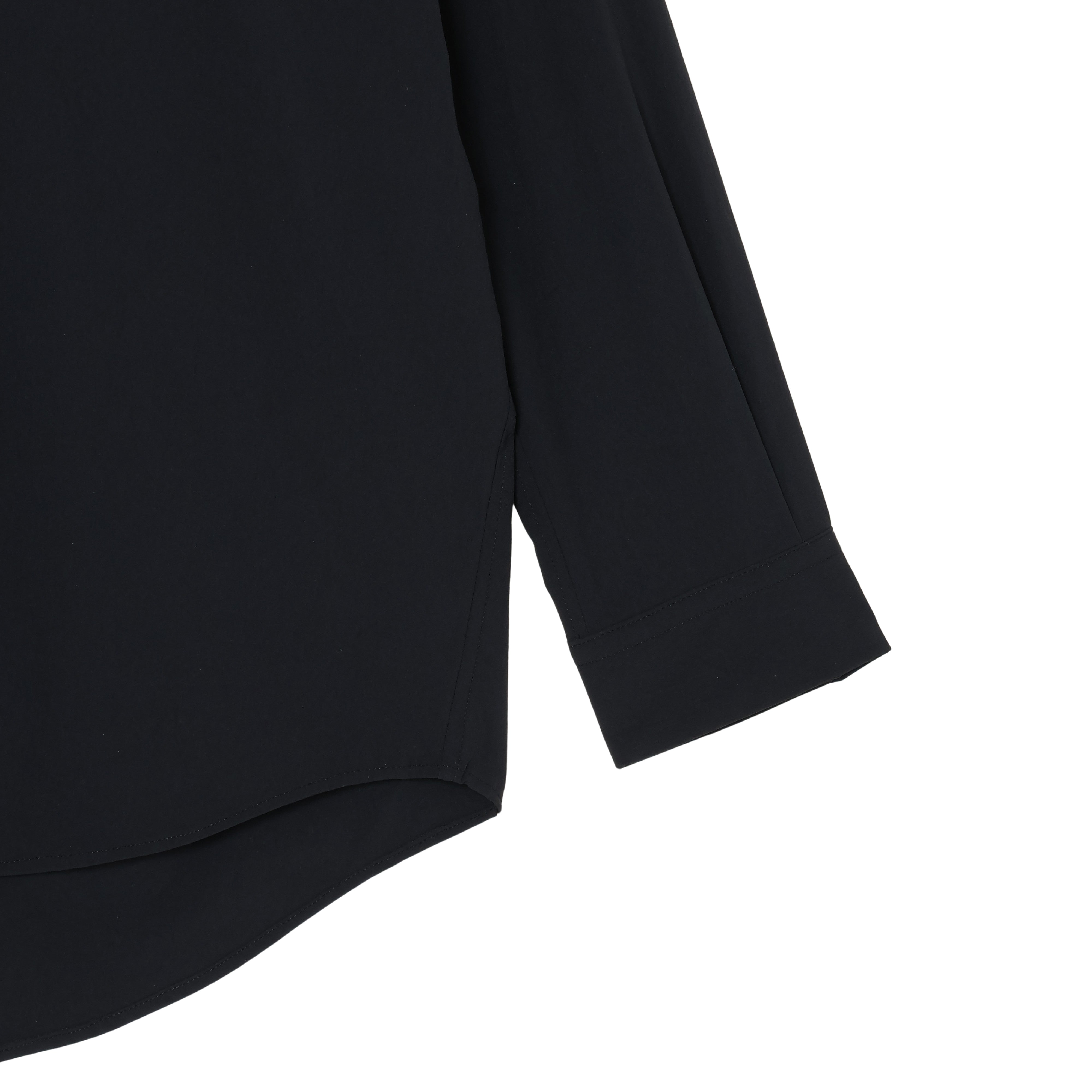 BALLOON SHIRTS  (RECYCLING FAB.) BLACK