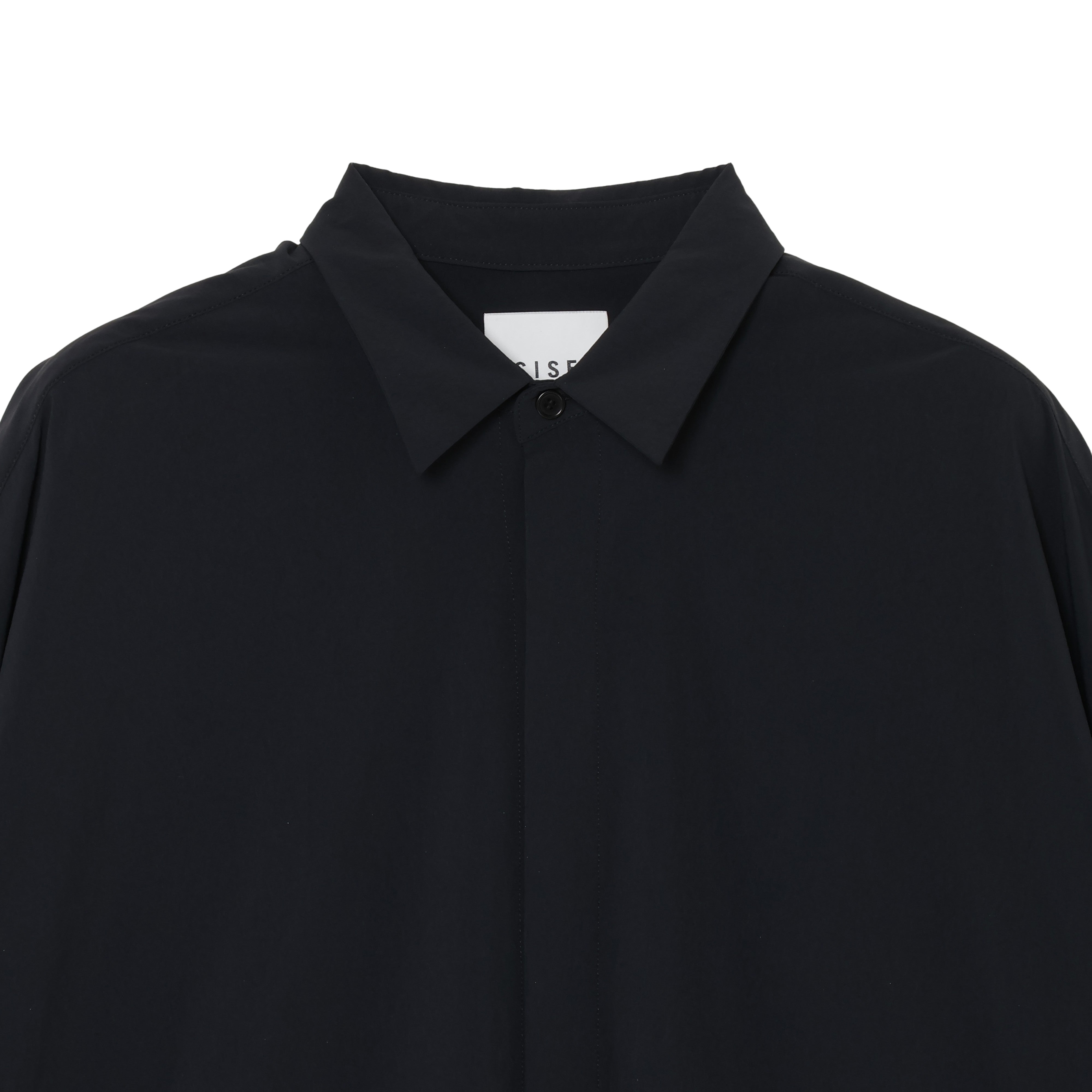 BALLOON SHIRTS  (RECYCLING FAB.) BLACK