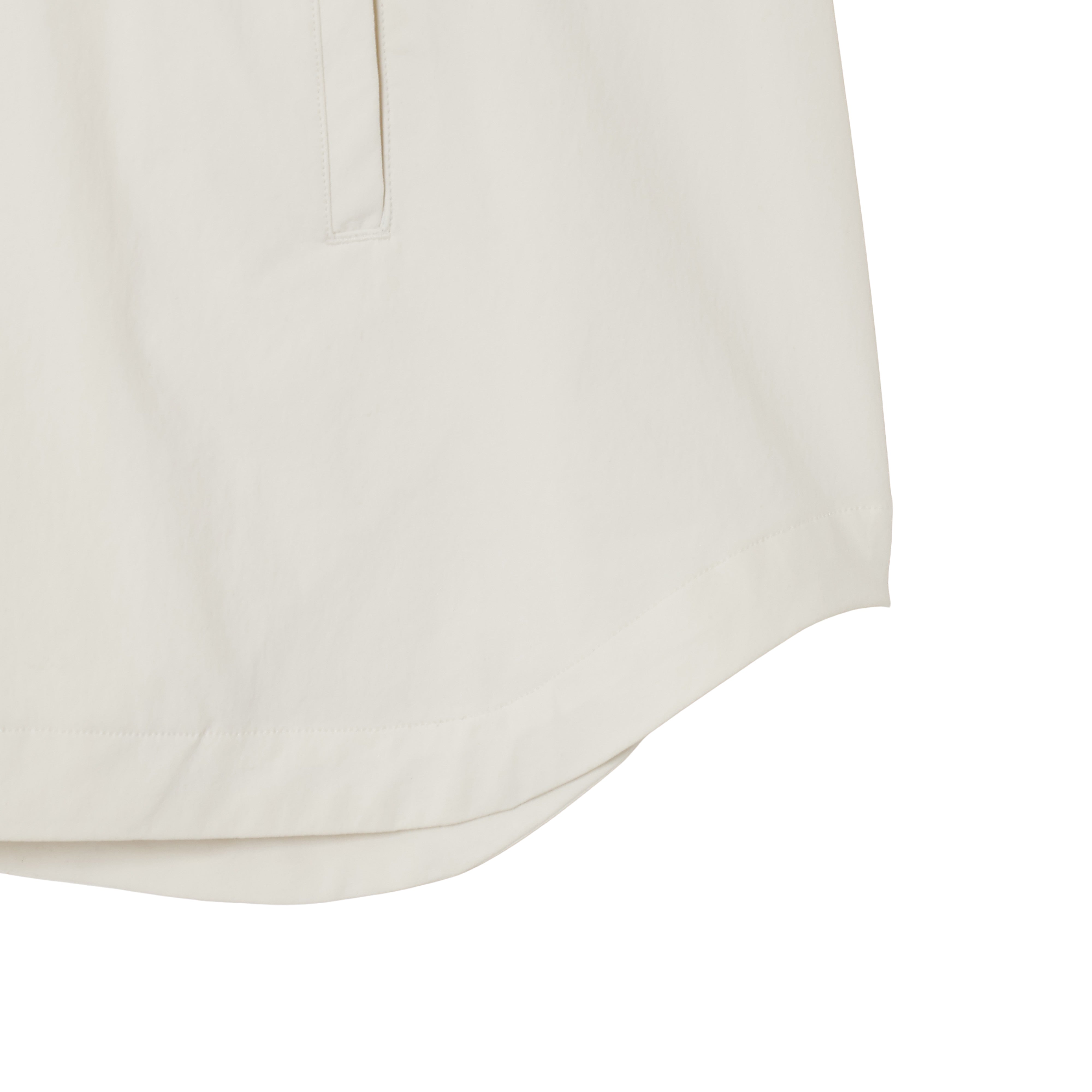 PULLOVER TOP (RECYCLING FAB.) WHITE