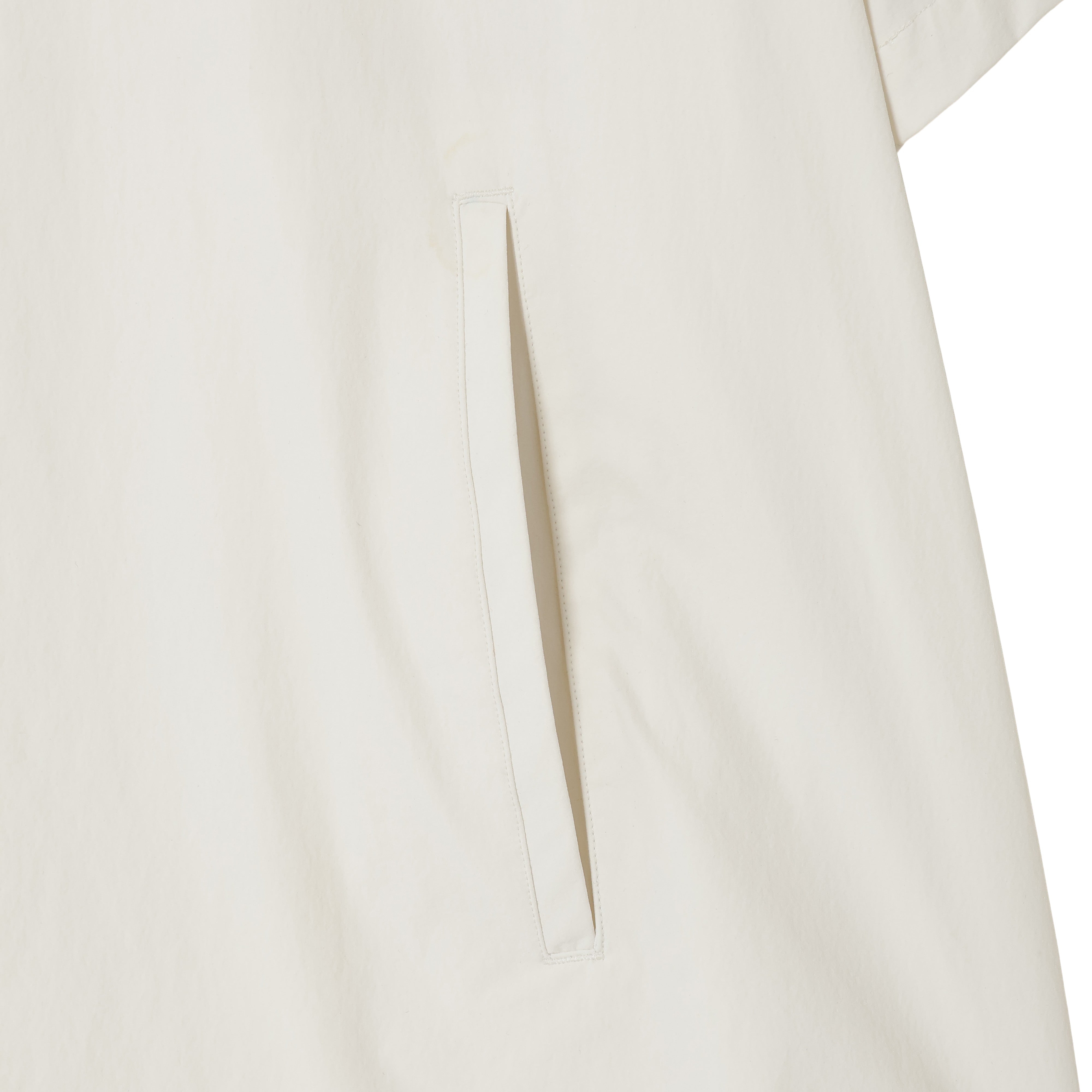 PULLOVER TOP (RECYCLING FAB.) WHITE