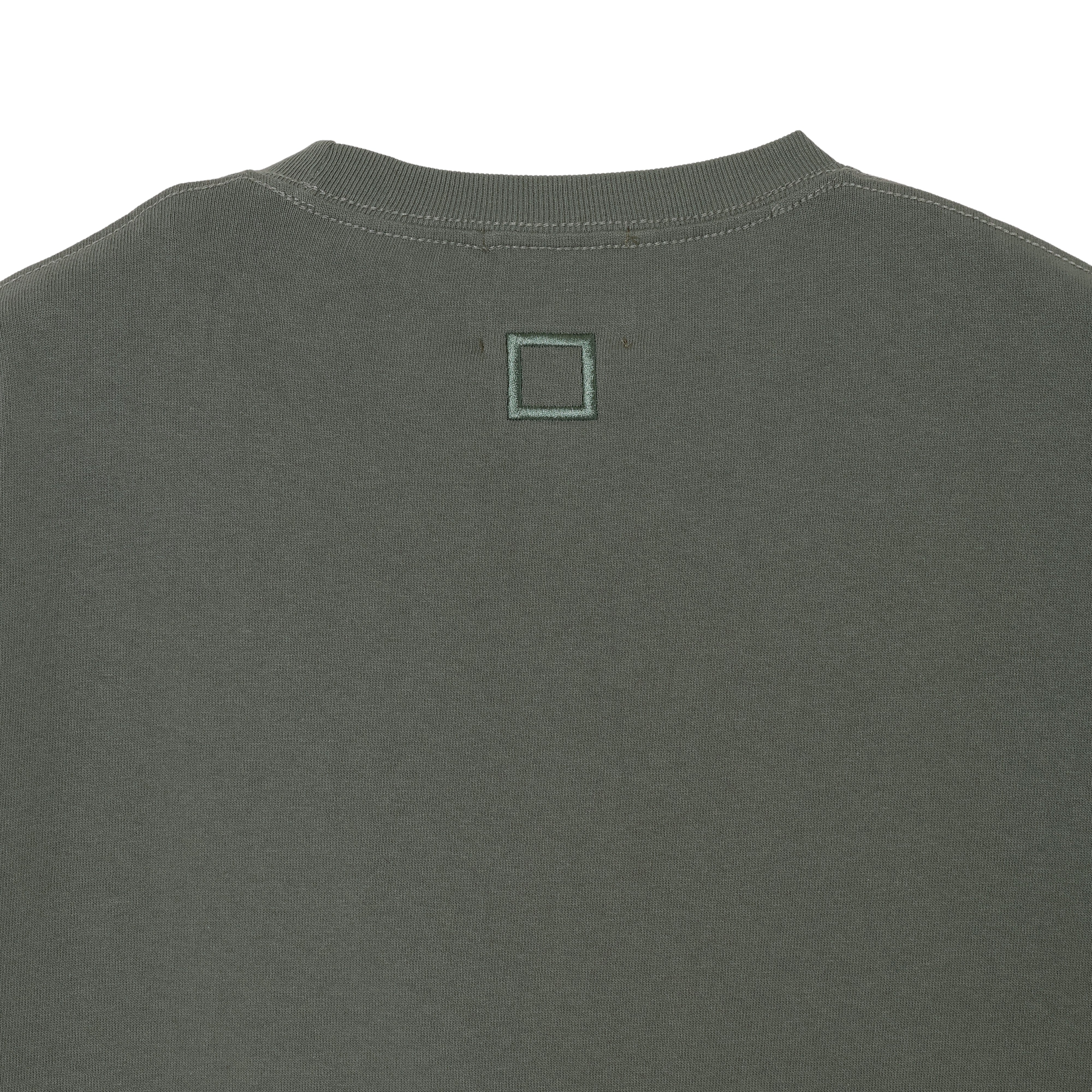 BOX T-SHIRTS (STONE GREEN)