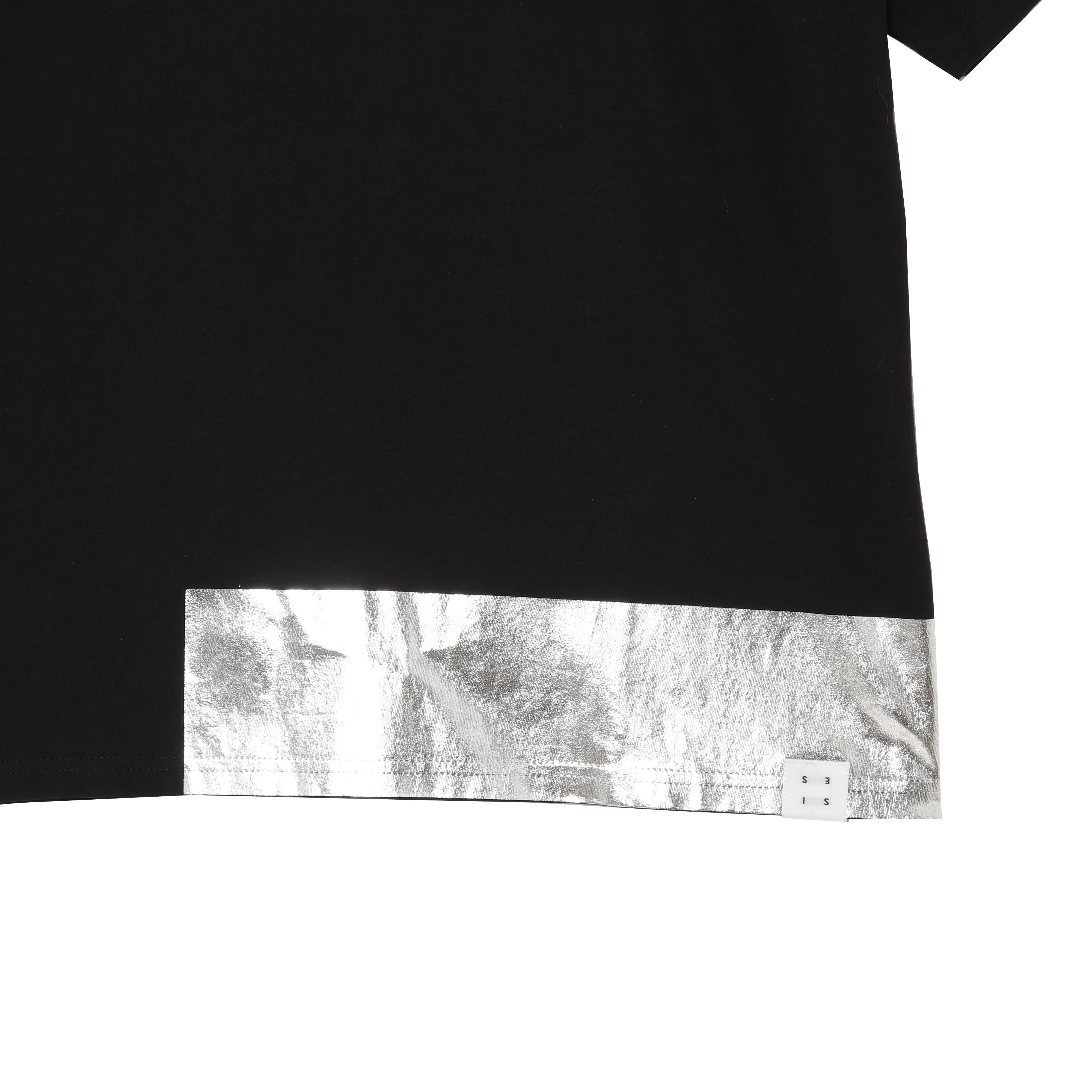 SILVER T-SHIRTS (BLACK)