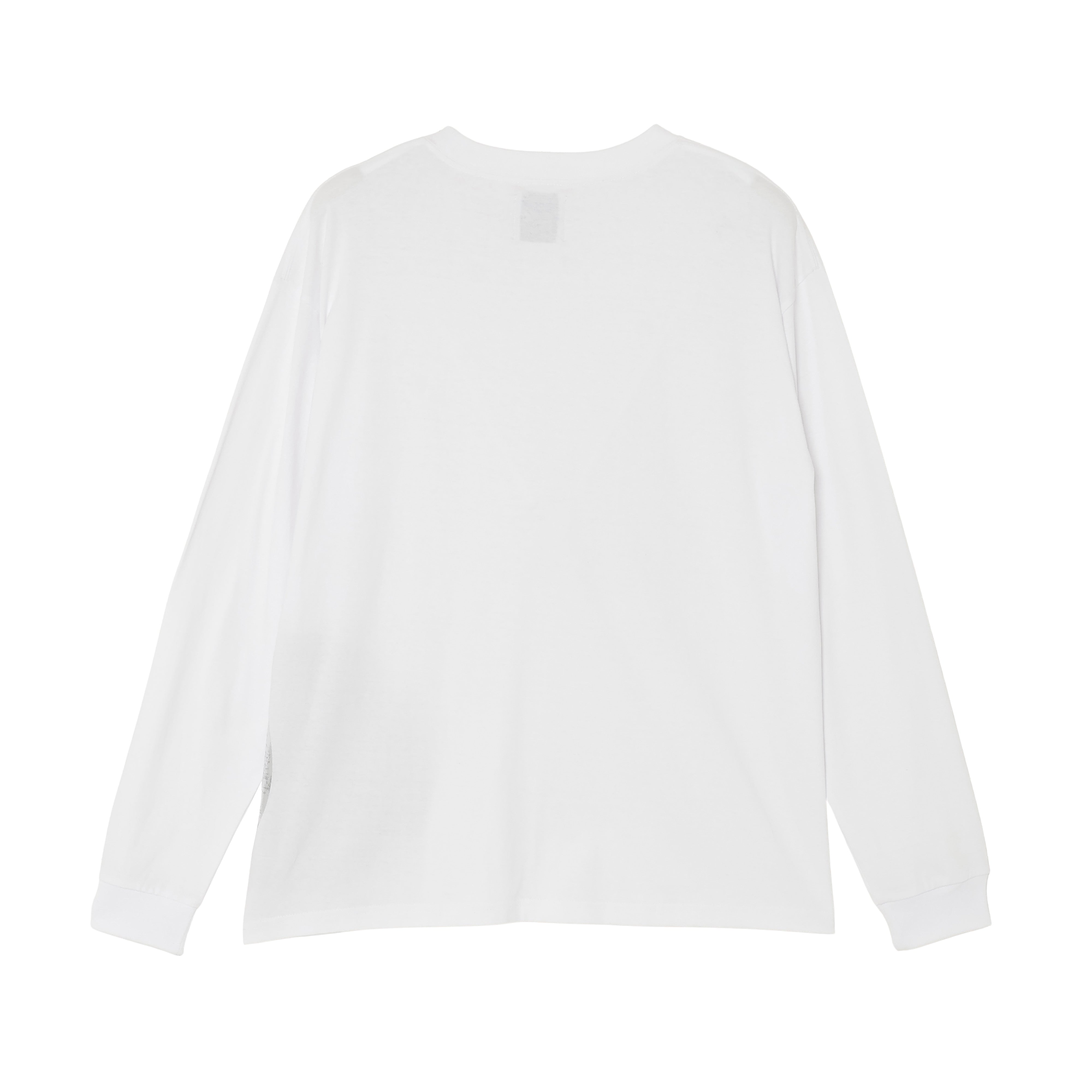 25SS SILVER CIRCLE LONG T-SHIRTS (WHITE)