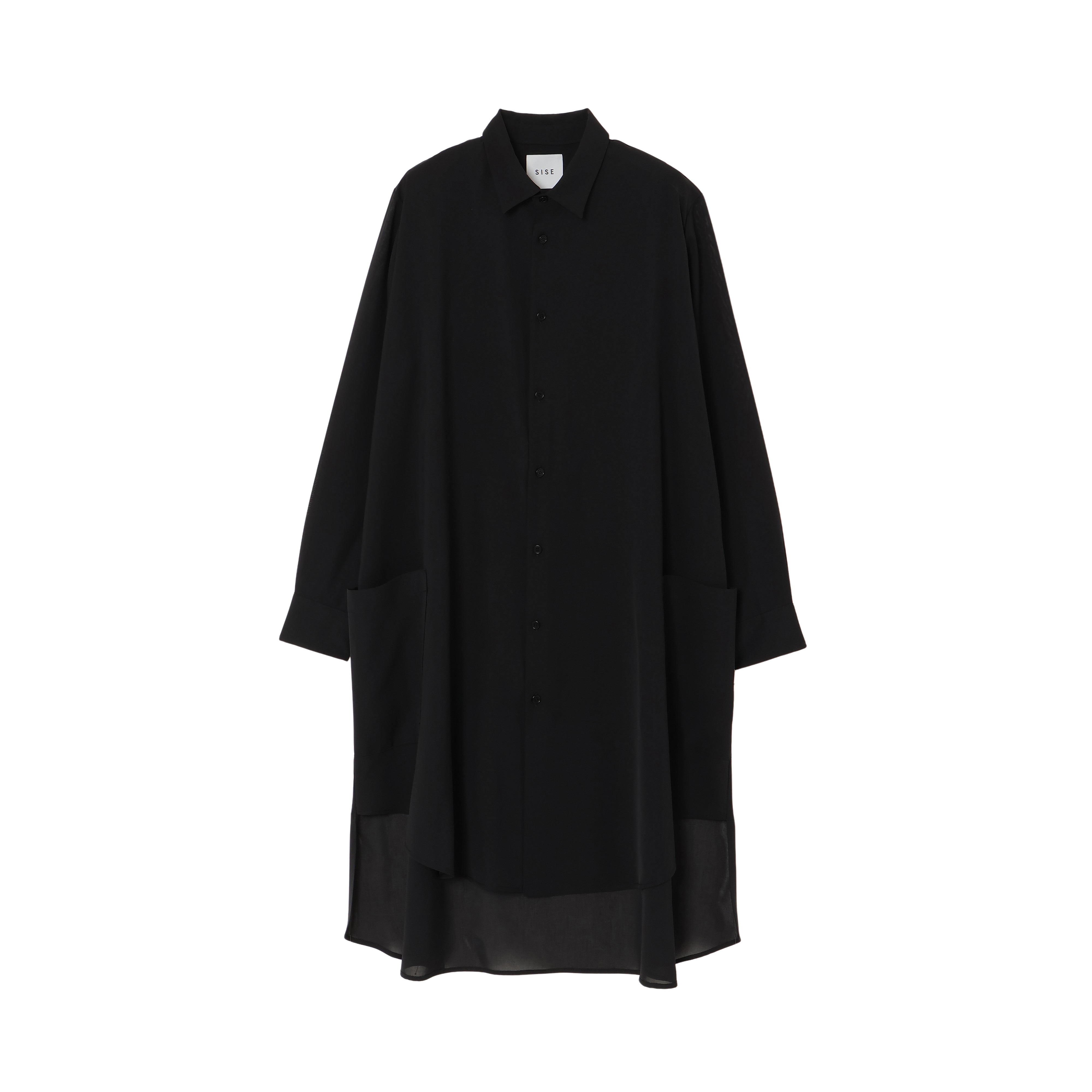 SUMMER LONG SHIRTS (BLACK)