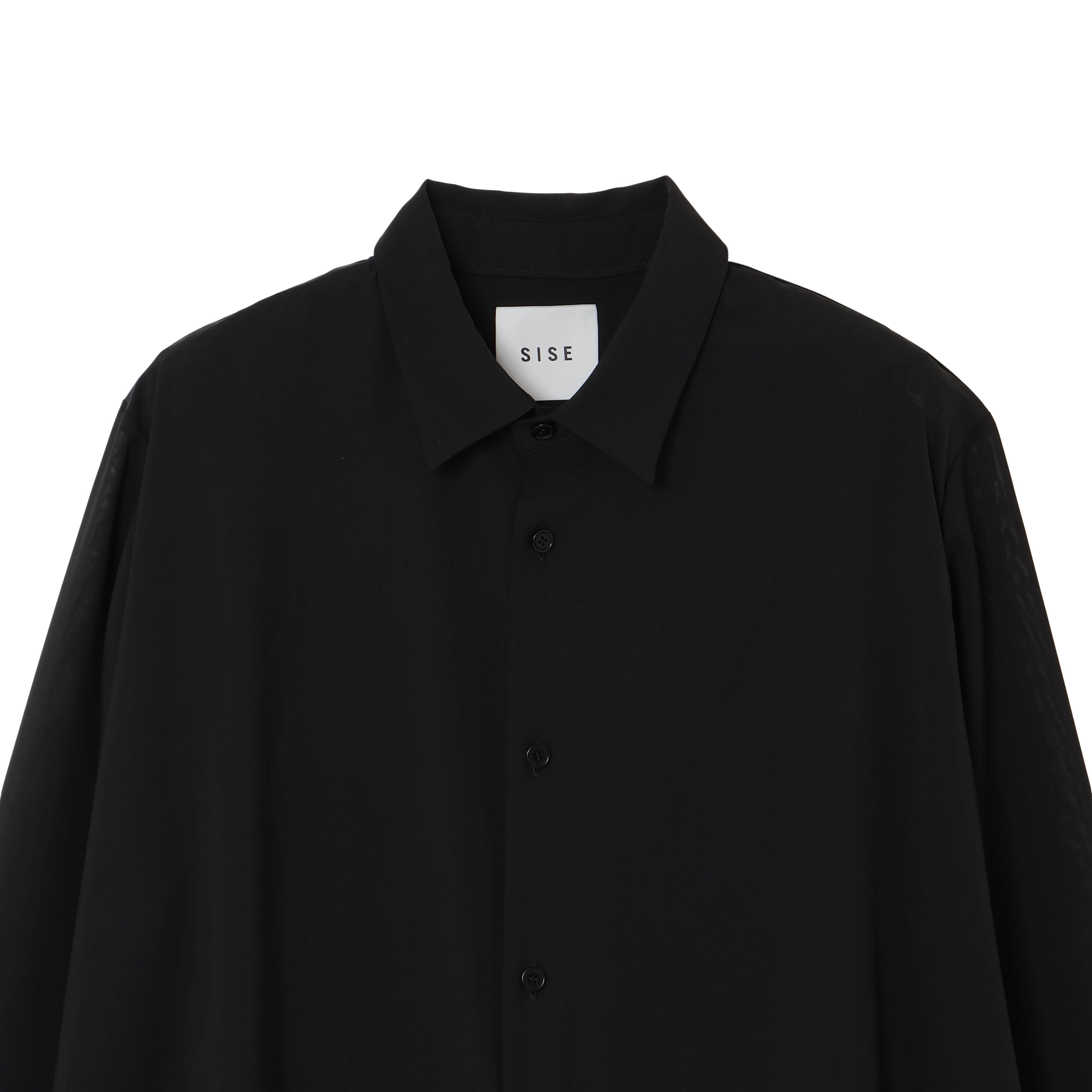 SUMMER LONG SHIRTS (BLACK)