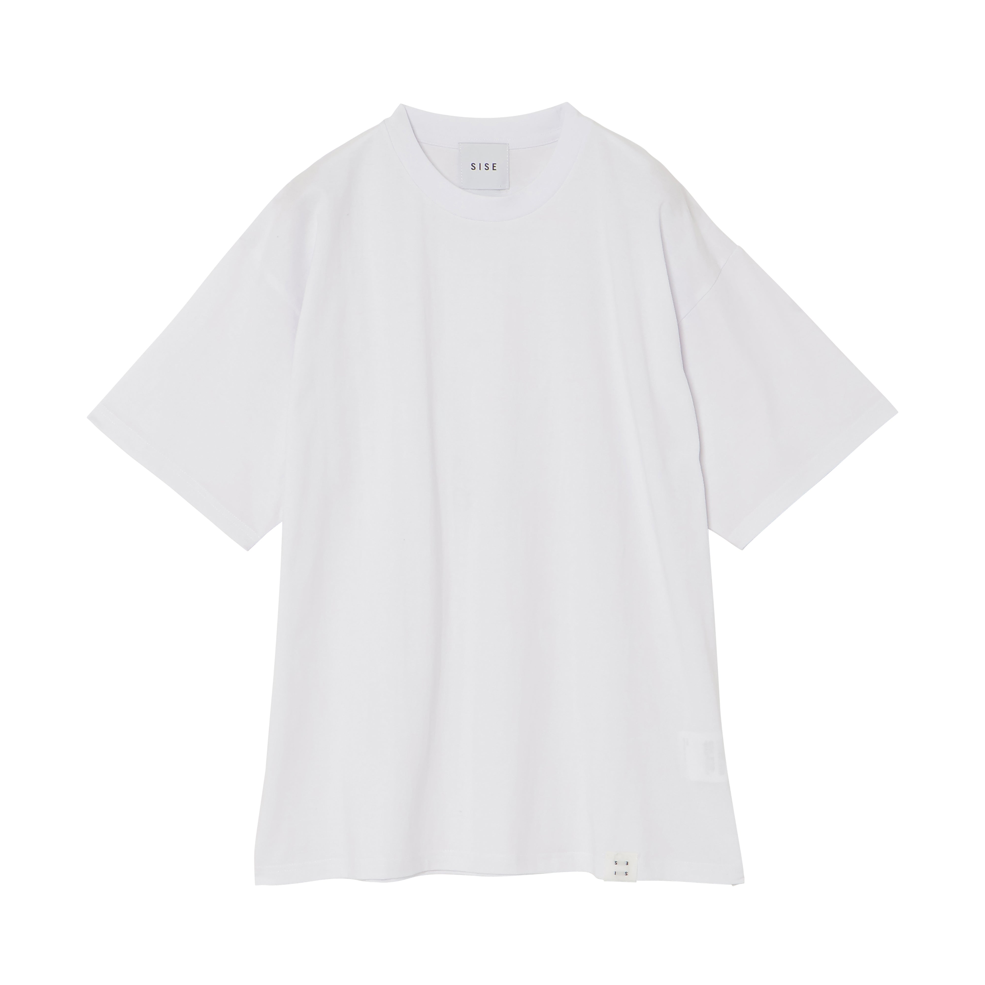 BACK TAPE T-SHIRTS (WHITE)