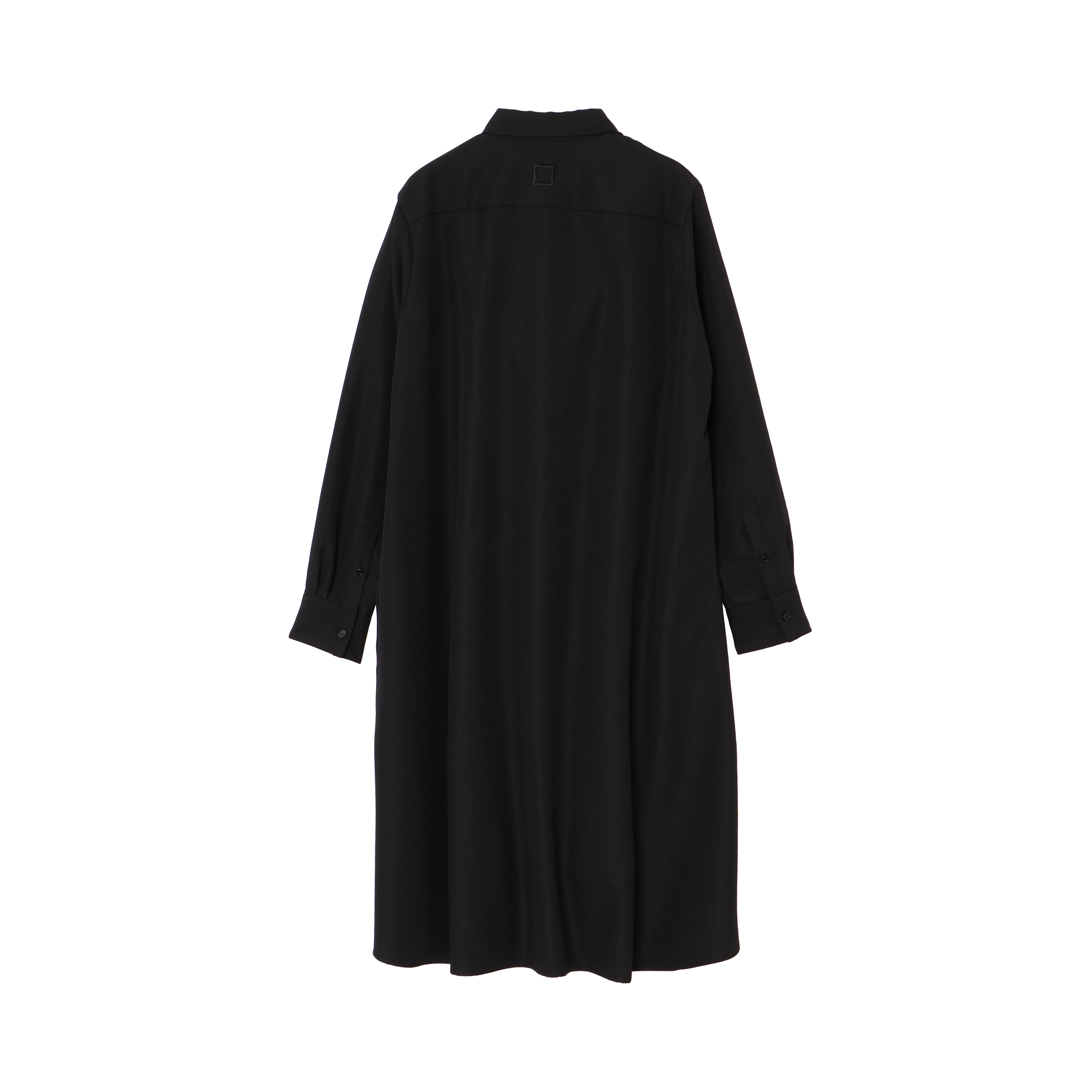 LONG SHIRTS (WOOL MIX) BLACK